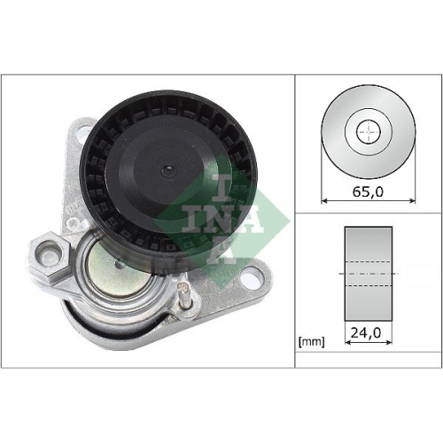 Spannarm, Keilrippenriemen INA 534 0552 10 f&uuml;r AUDI SEAT SKODA VW