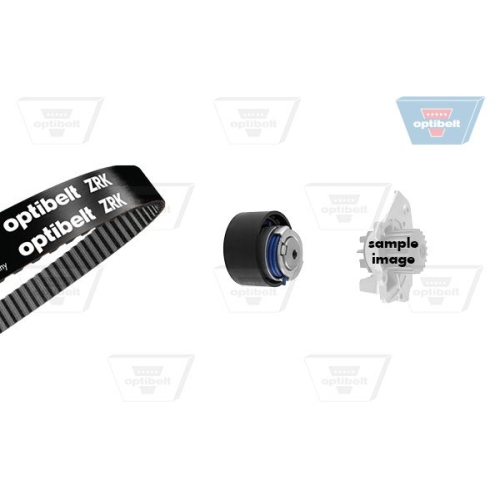 Wasserpumpe + Zahnriemensatz OPTIBELT KT 1554 W1 Optibelt-WAPU-KIT