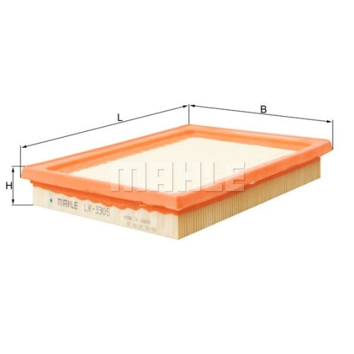 Luftfilter KNECHT LX 3305 f&uuml;r NISSAN AMC