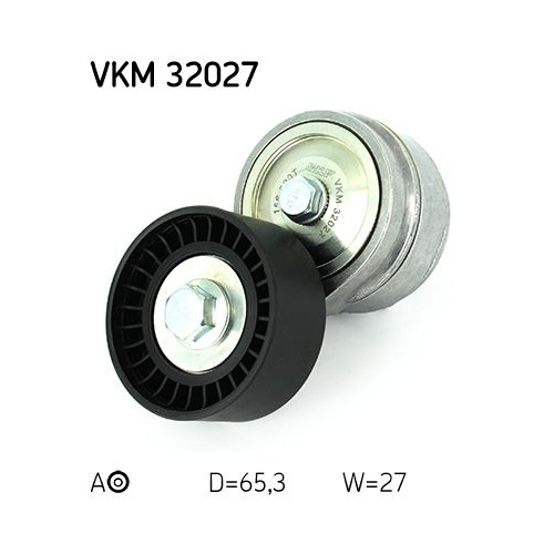 Spannrolle, Keilrippenriemen SKF VKM 32027 f&uuml;r ALFA ROMEO FIAT LANCIA, links