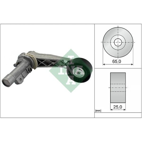 Spannarm, Keilrippenriemen INA 534 0318 10 f&uuml;r BMW CITRO&Euml;N OPEL PEUGEOT VAUXHALL