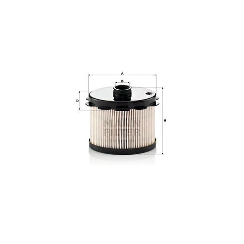 Kraftstofffilter MANN-FILTER PU 1021 x f&uuml;r CITRO&Euml;N FIAT PEUGEOT TOYOTA