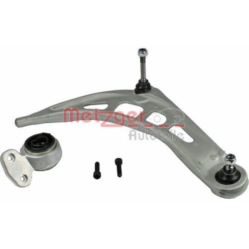 Lenker, Radaufh&auml;ngung METZGER 58022812 KIT + f&uuml;r BMW, Vorderachse rechts, unten