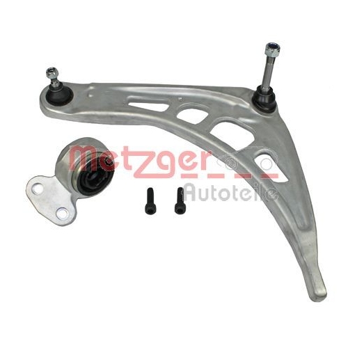 Lenker, Radaufh&auml;ngung METZGER 58023111 KIT + f&uuml;r BMW, Vorderachse links, unten