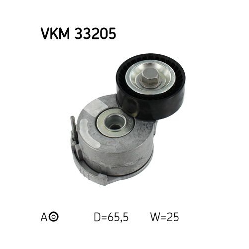 Spannrolle, Keilrippenriemen SKF VKM 33205 f&uuml;r CITRO&Euml;N FORD PEUGEOT, links