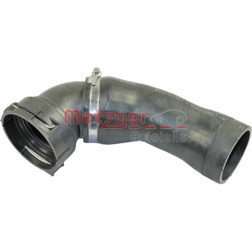 Ladeluftschlauch METZGER 2400252 f&uuml;r BMW, Ladeluftk&uuml;hler, links, oben