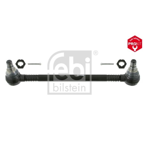 Febi Bilstein 24149 Spurstange mit Kronenmuttern und Splinten , 1 St&uuml;ck