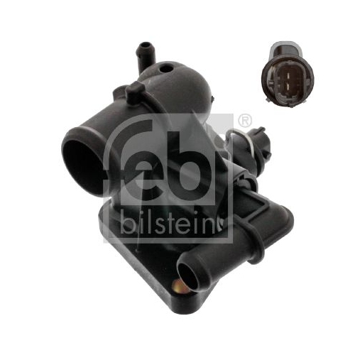 Febi Bilstein 40236 Thermostat mit Geh&auml;use, Dichtung und Temperaturschalter, 1 St&uuml;ck