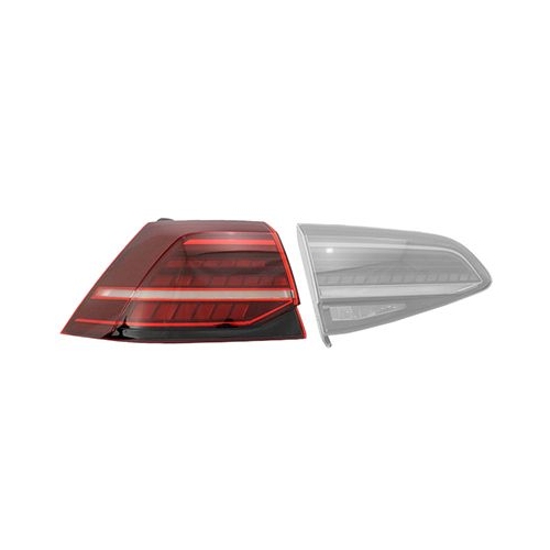 Heckleuchte VAN WEZEL 5775925 f&uuml;r VW, links, f&uuml;r Fahrzeuge mit LED-Heckleuchten