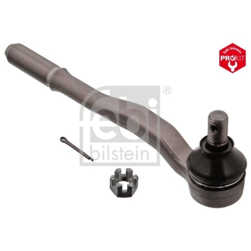 Febi Bilstein 43266 Spurstangenendst&uuml;ck mit Kronenmutter und Splint , 1 St&uuml;ck