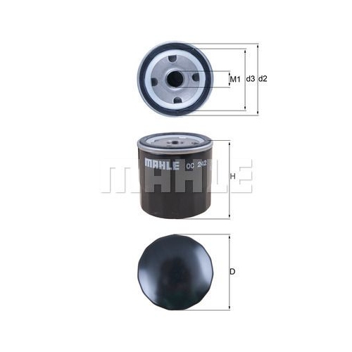 &Ouml;lfilter KNECHT OC 242 f&uuml;r GMC OPEL VAUXHALL