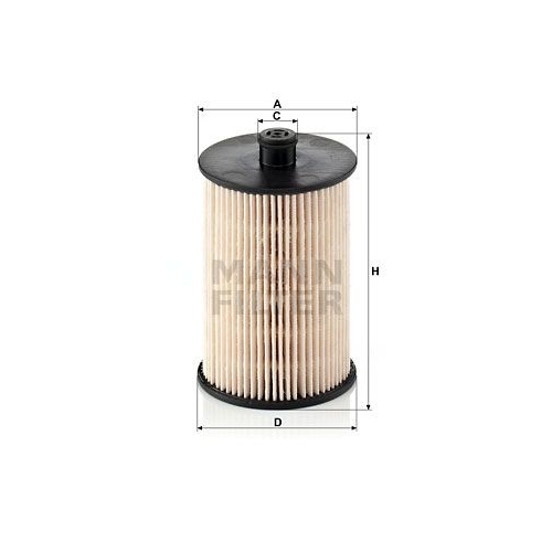 Kraftstofffilter MANN-FILTER PU 823 x f&uuml;r VOLVO