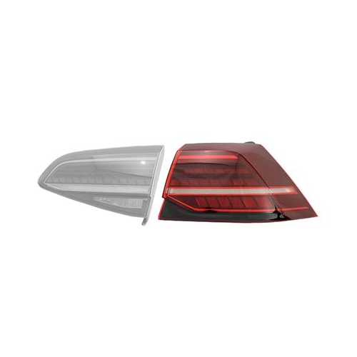 Heckleuchte VAN WEZEL 5775926 f&uuml;r VW, rechts, f&uuml;r Fahrzeuge mit LED-Heckleuchten