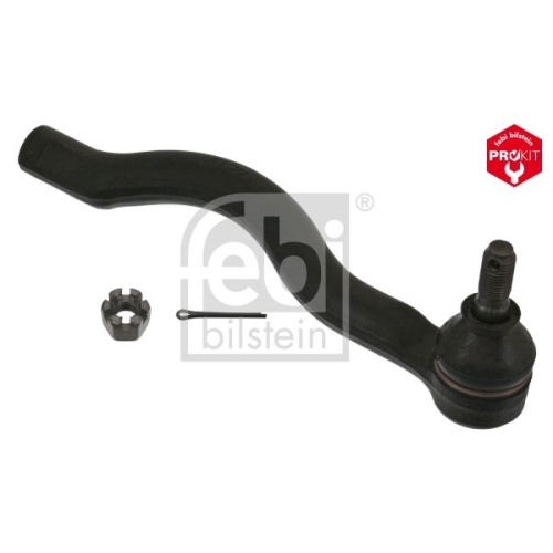 Febi Bilstein 43267 Spurstangenendst&uuml;ck mit Kronenmutter und Splint , 1 St&uuml;ck