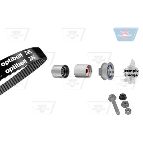 Wasserpumpe + Zahnriemensatz OPTIBELT KT 1628 W1 Optibelt-WAPU-KIT