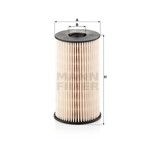 Kraftstofffilter MANN-FILTER PU 825 x f&uuml;r VAG, f&uuml;r Fahrzeuge mit Klimaanlage
