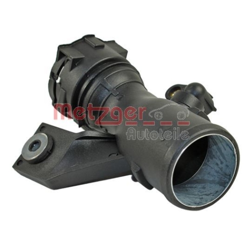 Ladeluftschlauch METZGER 2400382 f&uuml;r NISSAN, links oben