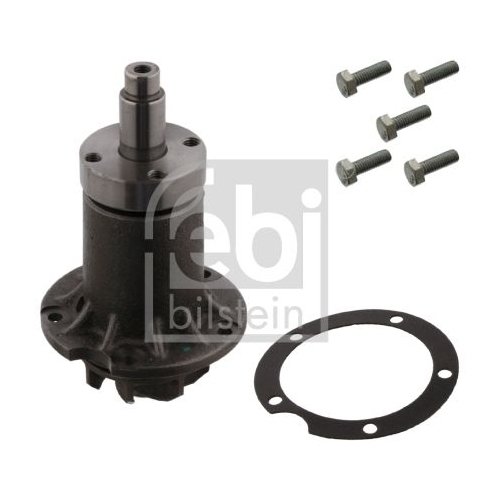 Febi Bilstein 01558 Wasserpumpe mit Dichtung und Schrauben , 1 St&uuml;ck