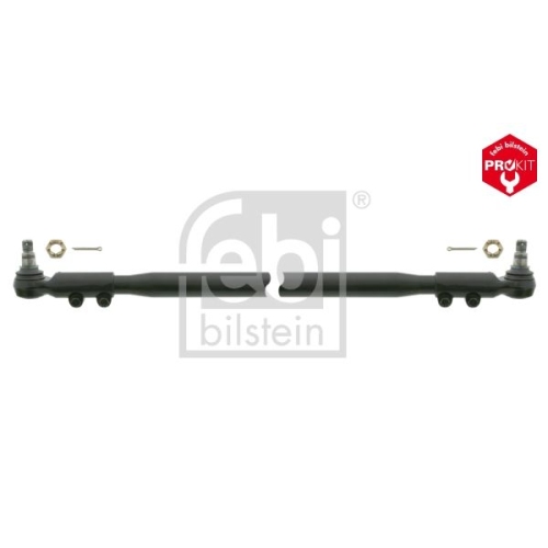 Febi Bilstein 24154 Spurstange mit Kronenmuttern und Splinten , 1 St&uuml;ck