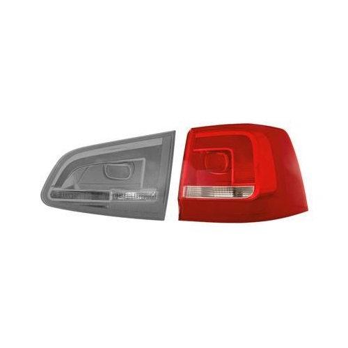 Heckleuchte VAN WEZEL 5776932 f&uuml;r VW, rechts