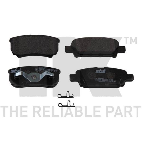 Bremsbelagsatz, Scheibenbremse NK 223027 f&uuml;r CHRYSLER DODGE MITSUBISHI JEEP