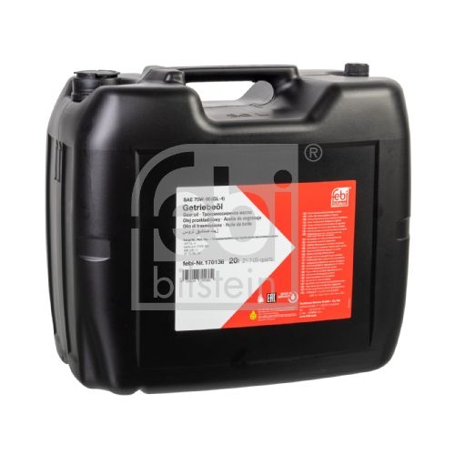 Febi Bilstein 170136 Getriebe&ouml;l SAE 75W-90 (GL-4), 20 l