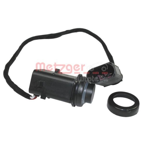 Sensor, Einparkhilfe METZGER 0901080 f&uuml;r VAG, hinten, innen, vorne