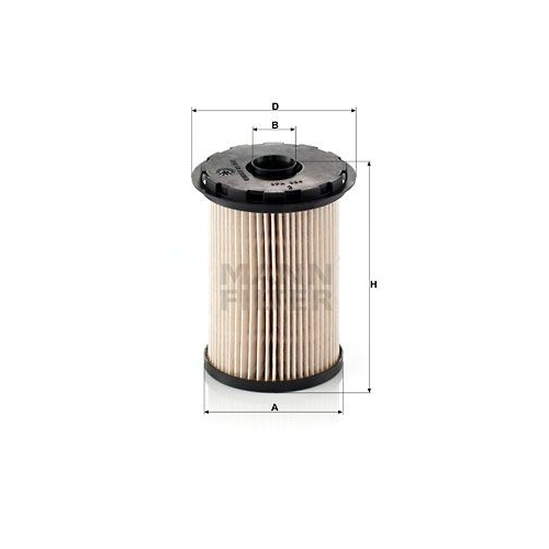 Kraftstofffilter MANN-FILTER PU 731 x f&uuml;r NISSAN OPEL RENAULT GENERAL MOTORS