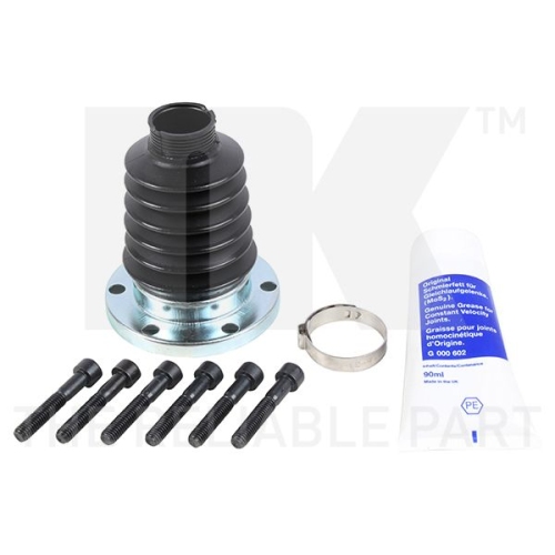 Faltenbalgsatz, Antriebswelle NK 524750 f&uuml;r AUDI SEAT SKODA VW, getriebeseitig
