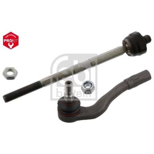 Febi Bilstein 40248 Spurstange mit Endst&uuml;ck, Mutter und Sicherungsmutter, 1 St&uuml;ck