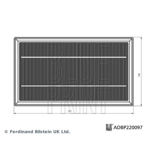 Blue Print 1x ADBP220097BP Luftfilter
