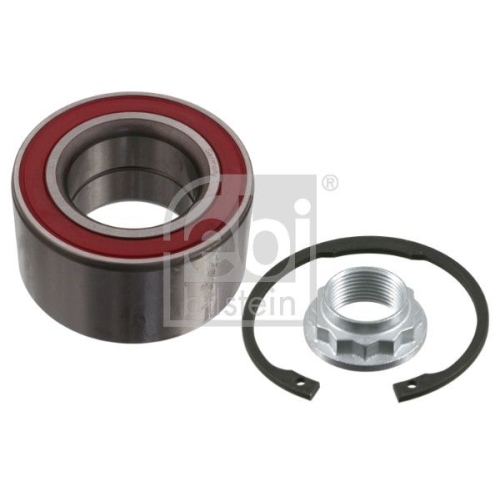 Febi Bilstein 21954 Radlagersatz mit Achsmutter und Sicherungsring , 1 St&uuml;ck