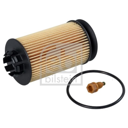 Febi Bilstein 108861 &Ouml;lfilter mit Dichtung und Anbaumaterial, 1 St&uuml;ck