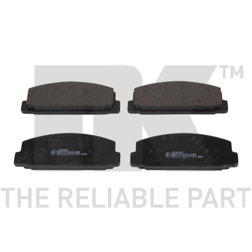 Bremsbelagsatz, Scheibenbremse NK 223225 f&uuml;r MAZDA, Hinterachse