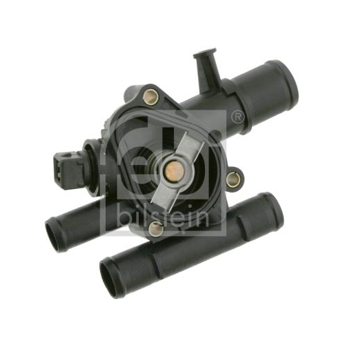 Febi Bilstein 24158 Thermostat mit Geh&auml;use und Dichtung , 1 St&uuml;ck