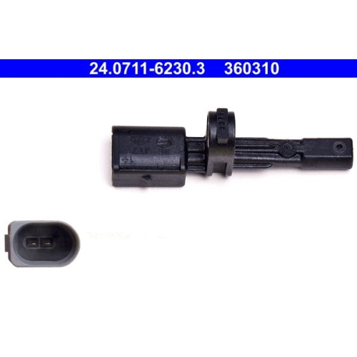 Sensor, Raddrehzahl ATE 24.0711-6230.3 f&uuml;r VAG, Hinterachse