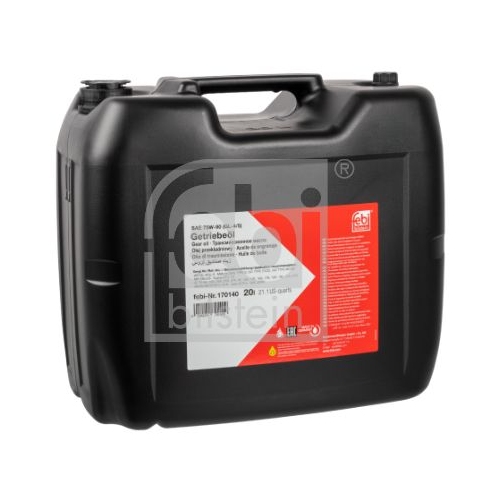 Febi Bilstein 170140 Getriebe&ouml;l SAE 75W-90 (GL-4/5), 20 l