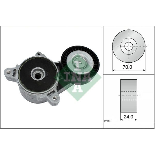 Spannarm, Keilrippenriemen INA 534 0361 10 f&uuml;r MITSUBISHI