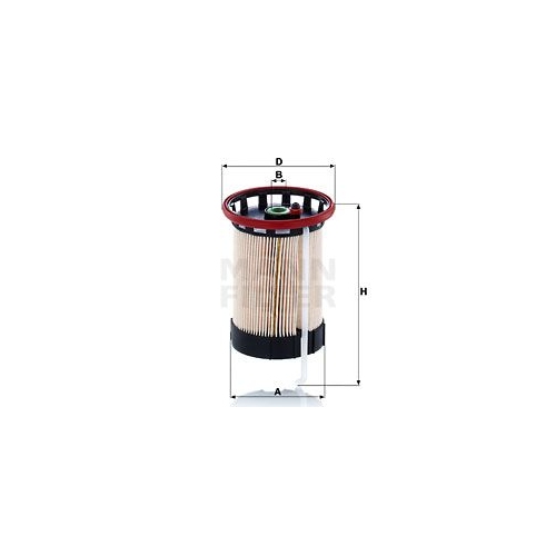 Kraftstofffilter MANN-FILTER PU 8015 f&uuml;r VAG