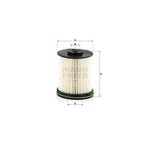 Kraftstofffilter MANN-FILTER PU 9012 z f&uuml;r OPEL GENERAL MOTORS