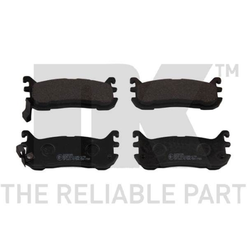 Bremsbelagsatz, Scheibenbremse NK 223235 f&uuml;r MAZDA, Hinterachse