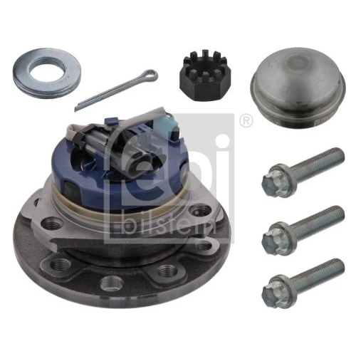 Febi Bilstein 24164 Radlagersatz mit Radnabe und Anbaumaterial , 1 St&uuml;ck
