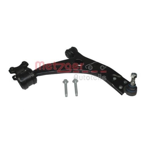 Lenker, Radaufh&auml;ngung METZGER 58038702 KIT + f&uuml;r FORD VOLVO, Vorderachse rechts