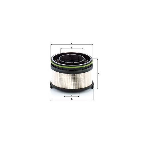 Kraftstofffilter MANN-FILTER PU 11 002 z KIT f&uuml;r MERCEDES-BENZ