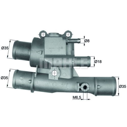 Thermostat, K&uuml;hlmittel MAHLE TI 123 88 f&uuml;r FIAT