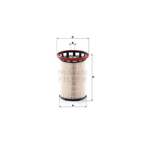 Kraftstofffilter MANN-FILTER PU 8008/1 f&uuml;r VAG