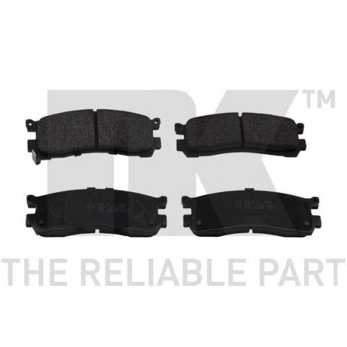 Bremsbelagsatz, Scheibenbremse NK 223243 f&uuml;r MAZDA, Hinterachse