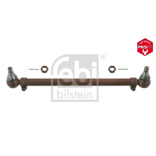 Febi Bilstein 24171 Spurstange / Lenkstange mit Kronenmuttern und Splinten , 1 St&uuml;ck