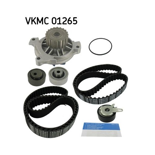 Wasserpumpe + Zahnriemensatz SKF VKMC 01265 f&uuml;r AUDI VOLVO VW