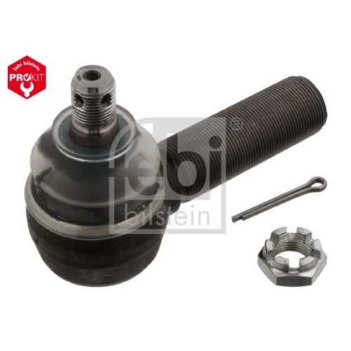 Febi Bilstein 32867 Spur- / Lenkstangenendst&uuml;ck mit Kronenmutter und Splint , 1 St&uuml;ck